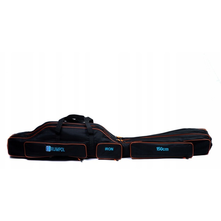 Geanta pentru undite Rumpol Iron 150 cm, 3 compartimente, waterproof