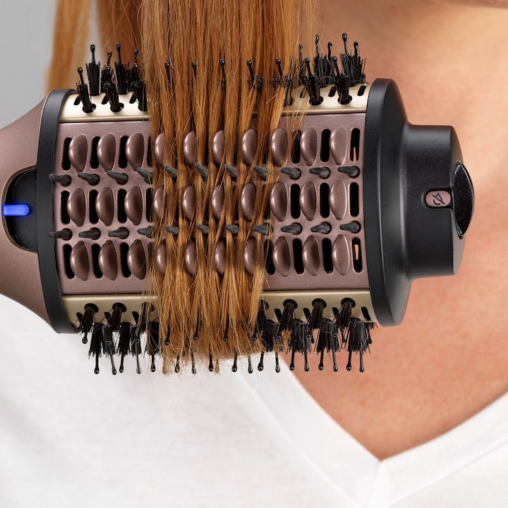 Uscator de par BaByliss Air Power Pro D6555DE, 1700 W, 3 trepte de viteza, 4 trepte de temperatura, verde