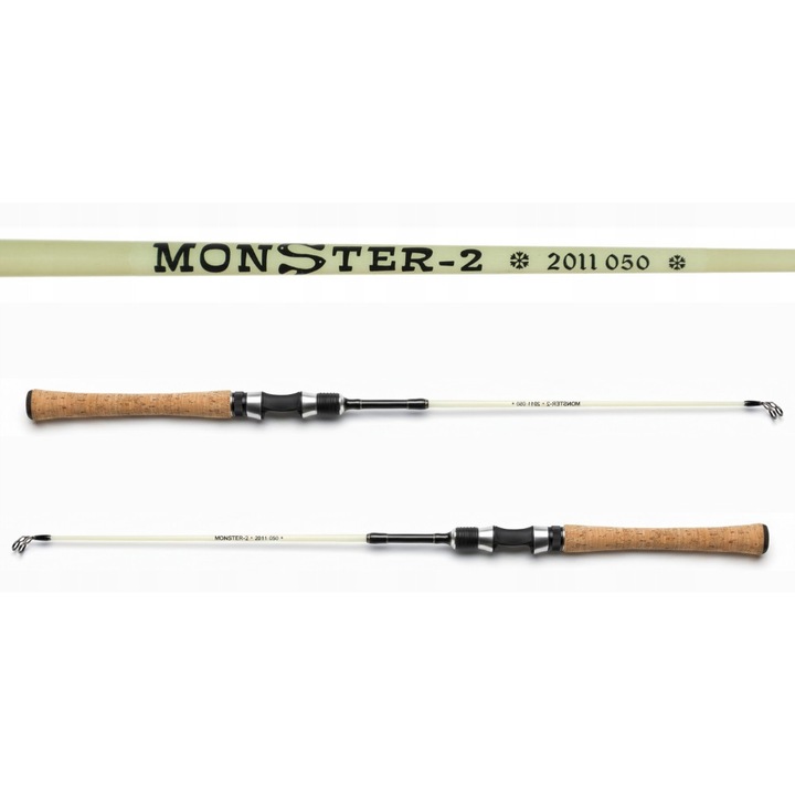 Lanseta de pescuit Rumpol Monster-2, 58cm, 85g, 2 sectiuni, transport 32cm