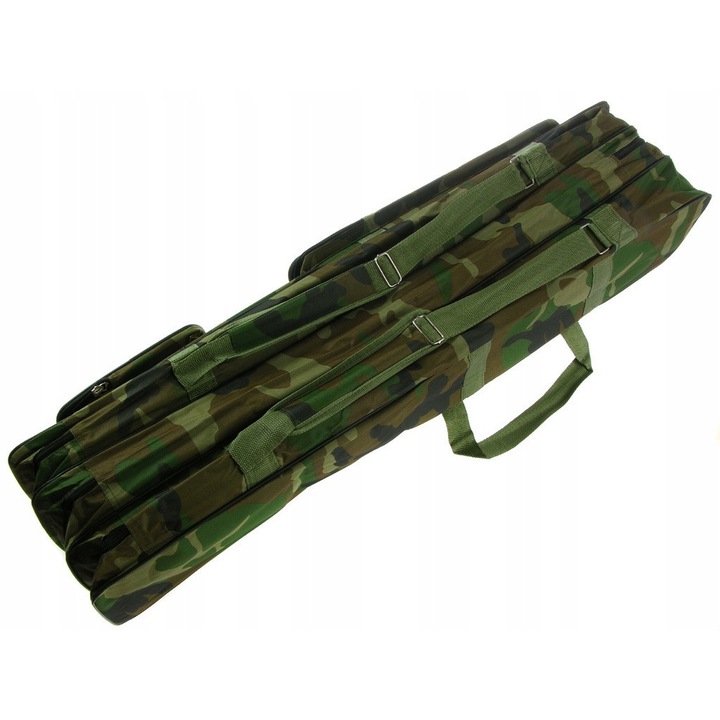 Geanta de pescuit Rumpol 110cm, 3 compartimente, impermeabila