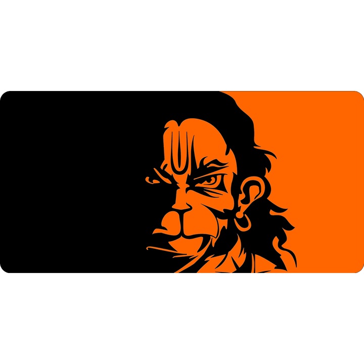 Mousepad Nature Deskmat Lord Hanuman 700x350x2mm margini drepte necusute Oktane