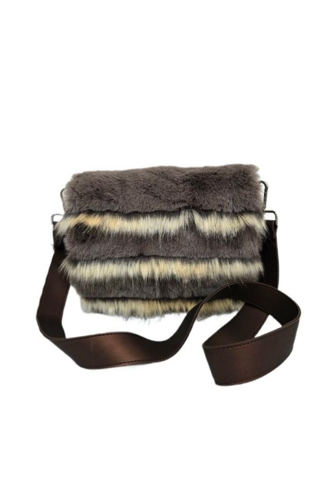 Geanta O bag, Multicolor, din poliuretan