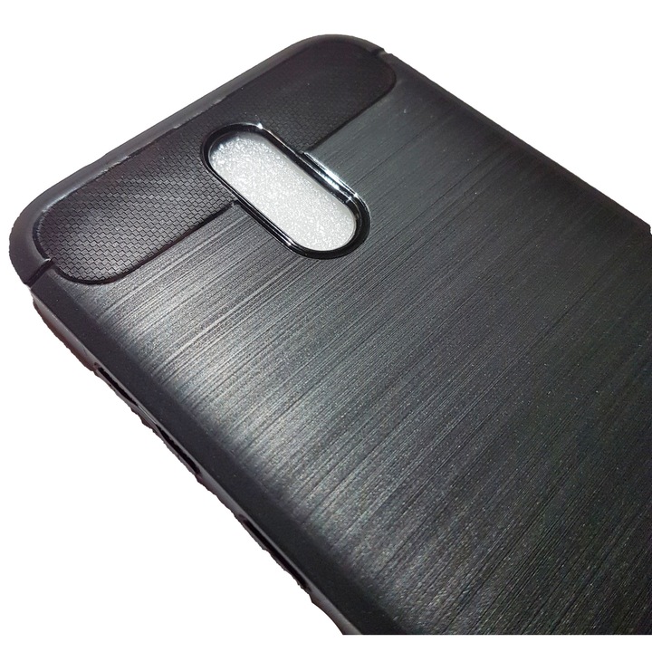 Husa de protectie, Carbon Case, pentru Xiaomi Redmi 5, Negru