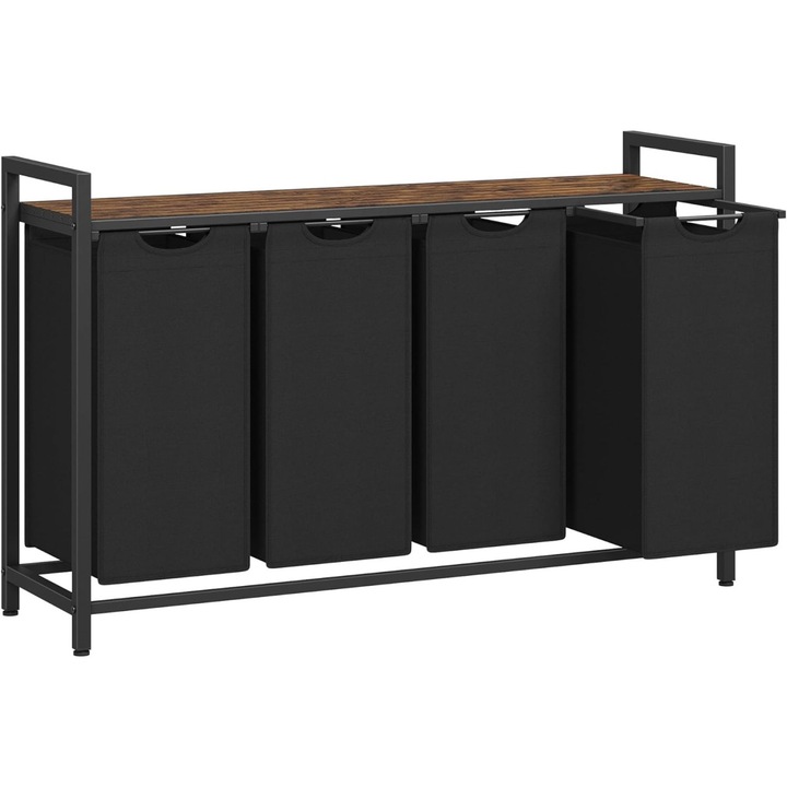 Кош за пране Санто Черен 115.6x33x72.5 см