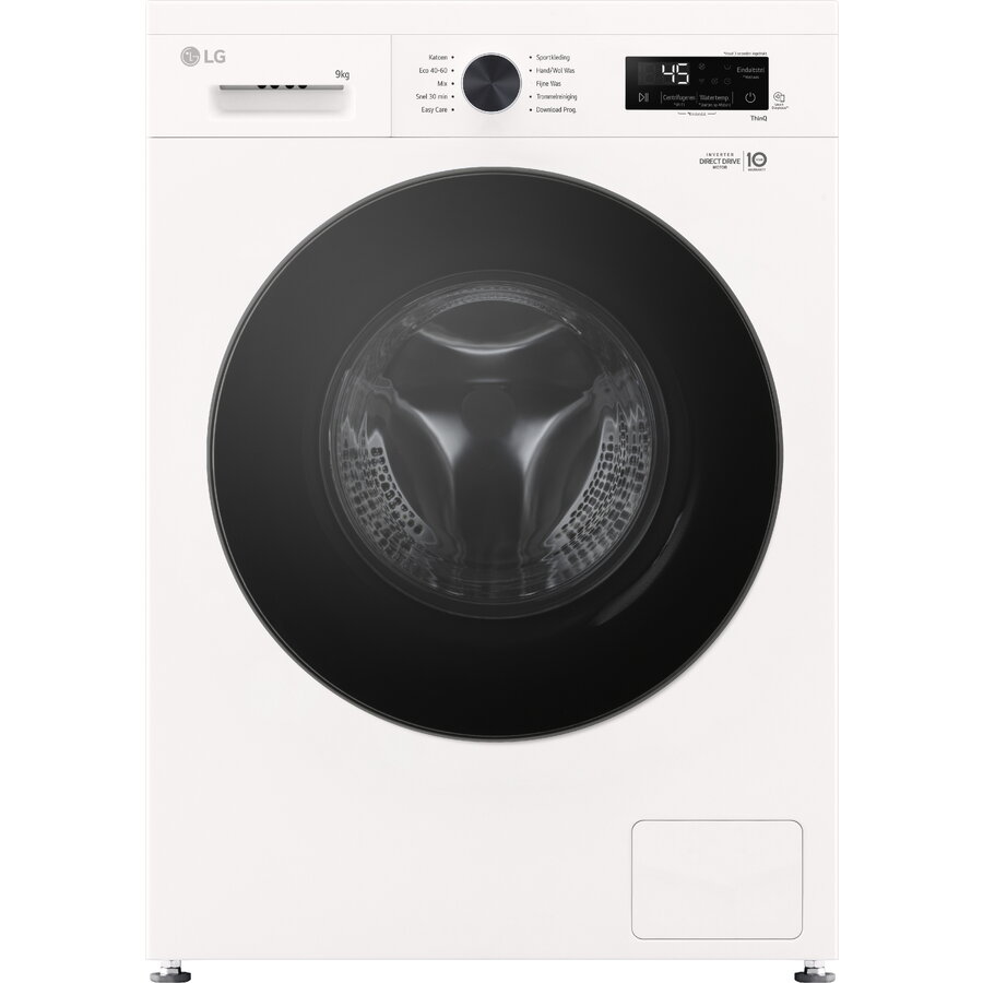 Masina de spalat LG F4X1009NWB, A, Incarcare frontala, Capacitate de spalare 9 kg, Adancime 55 cm, 1400 rpm, Alb