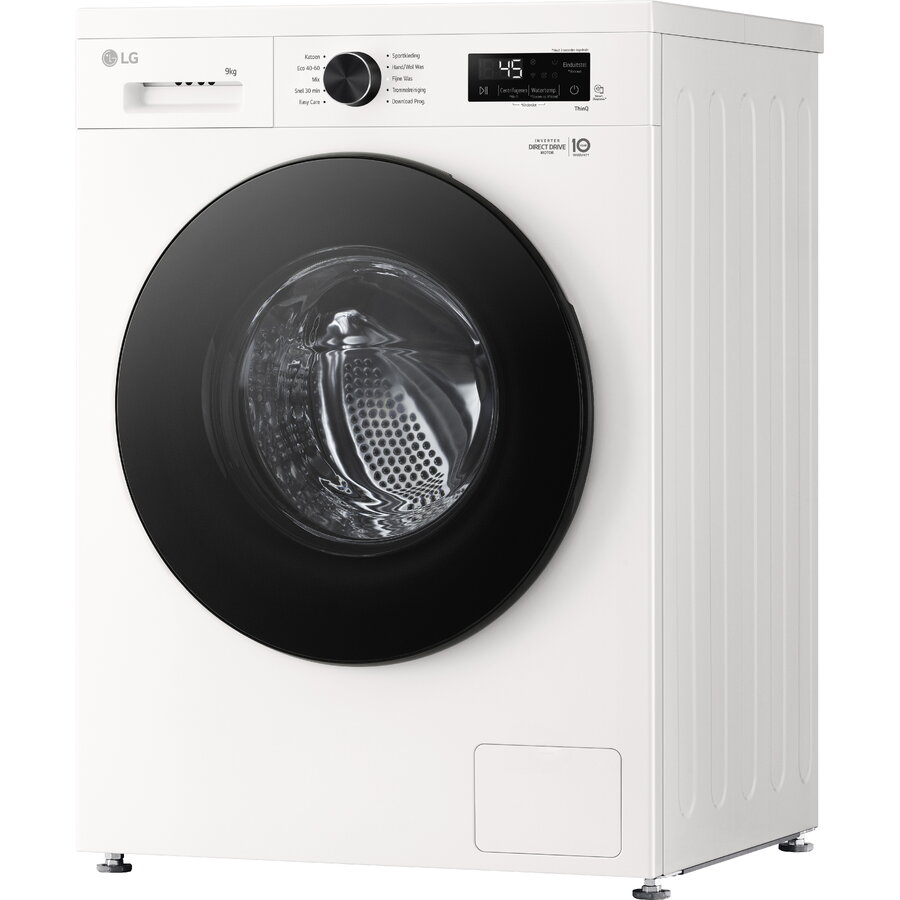 Masina de spalat LG F4X1009NWB, A, Incarcare frontala, Capacitate de spalare 9 kg, Adancime 55 cm, 1400 rpm, Alb