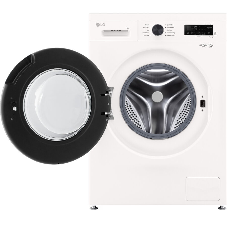 Masina de spalat LG F4X1009NWB, A, Incarcare frontala, Capacitate de spalare 9 kg, Adancime 55 cm, 1400 rpm, Alb