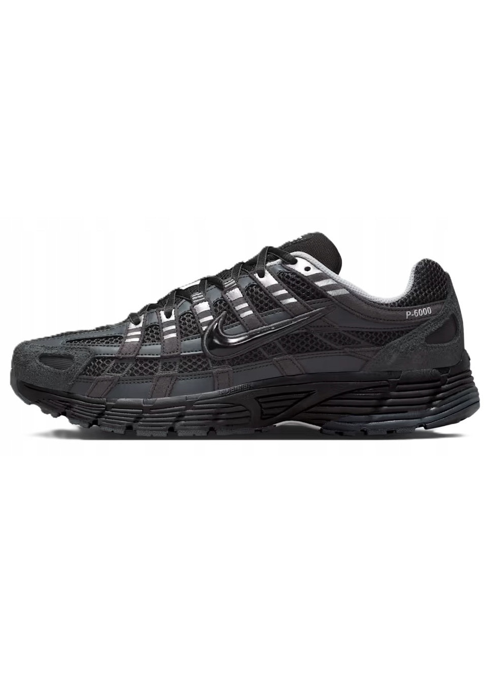 Tenisi barbati Nike P-6000, negru, piele si material textil, 44 EU