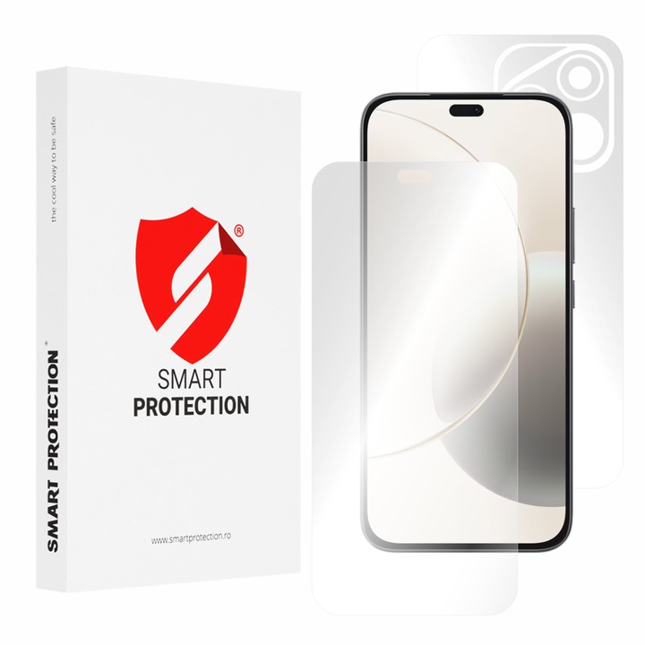Set folie de protectie Antireflex Mata Smart Protection pentru Honor 400 Lite 5G fullbody, display si spate