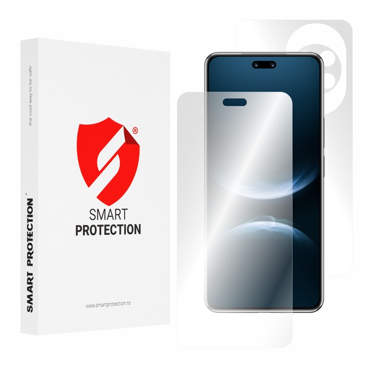 Set folie de protectie Clasic Smart Protection pentru Huawei Nova 14 Pro fullbody, display si spate