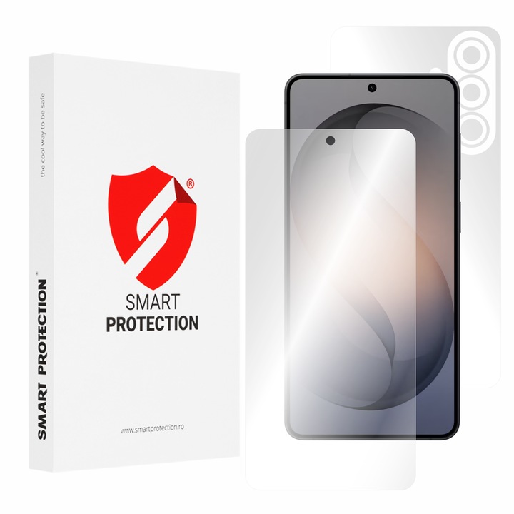 Комплект матово защитно фолио против отблясъци Smart Protection за Samsung Galaxy S26 за цялото тяло, дисплей и гръб