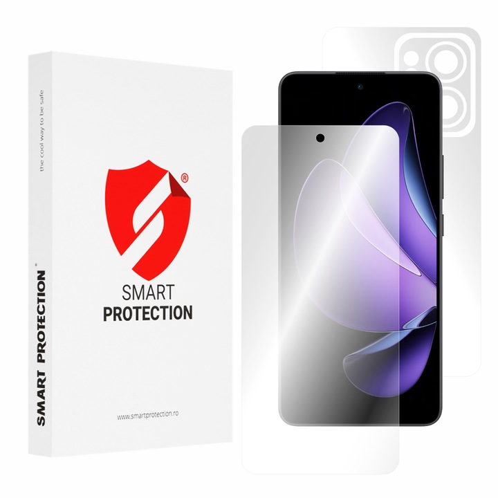 Комплект фолио за защита против отблясъци матово Smart Protection за Oppo Reno 13 Pro цяло тяло, дисплей и гръб