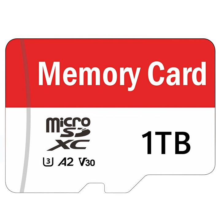 1TB memóriakártya adapterrel, microSDXC UHS-I U3 A2 V30, nagy sebességű Micro SD kártya USB 3.0, akár 100 Mb/s, okostelefonhoz, fényképezőgéphez, drónhoz