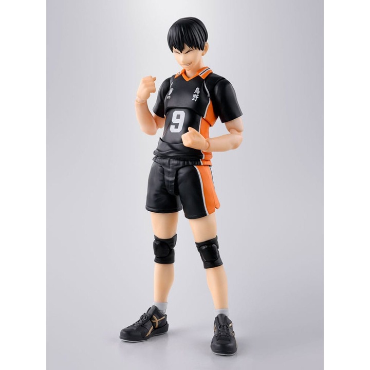 Фигурина Bandai Tamashii Nations Tobio Kageyama 16 см многоцветна, комплект със сменяеми части