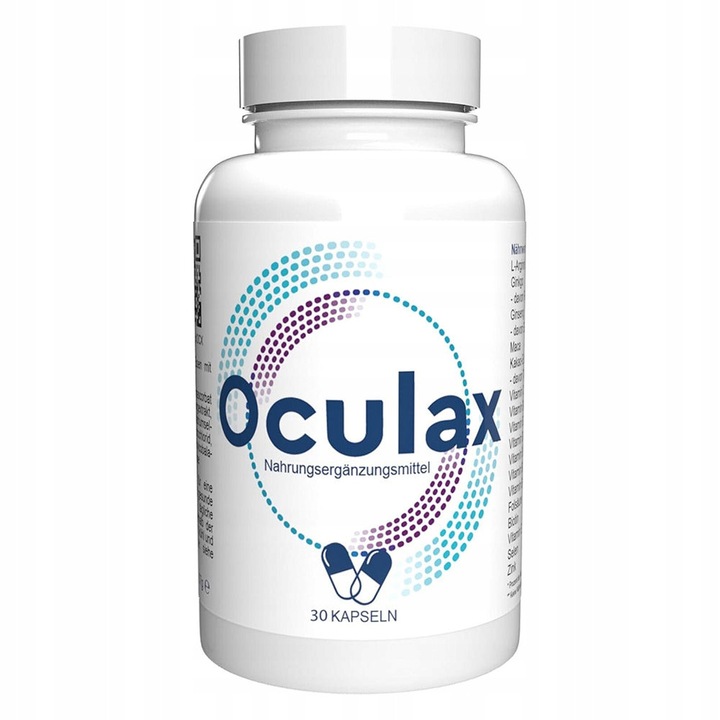 Таблетки NGS OCULAX Caps, растителни екстракти, за умора на очите, 30 броя