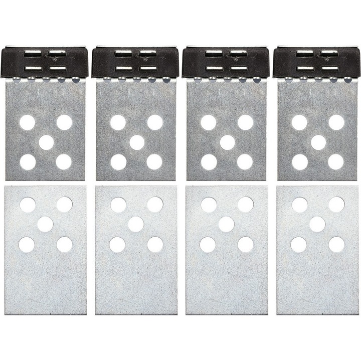 Set suporti pentru placi ceramice Vorel, pentru deschidere si inchidere, metalica, 04510
