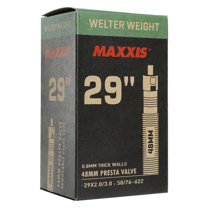 Camera bicicleta Maxxis Welter Weight GAL-FV 48mm 29 x 2.00 - 3.00 inch