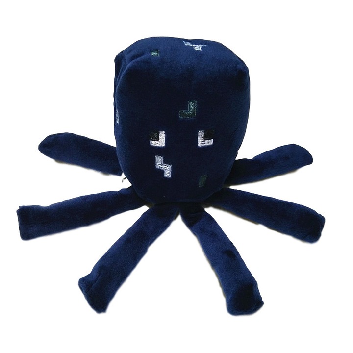 Jucarie de plus, Minecraft, squid, 16cm