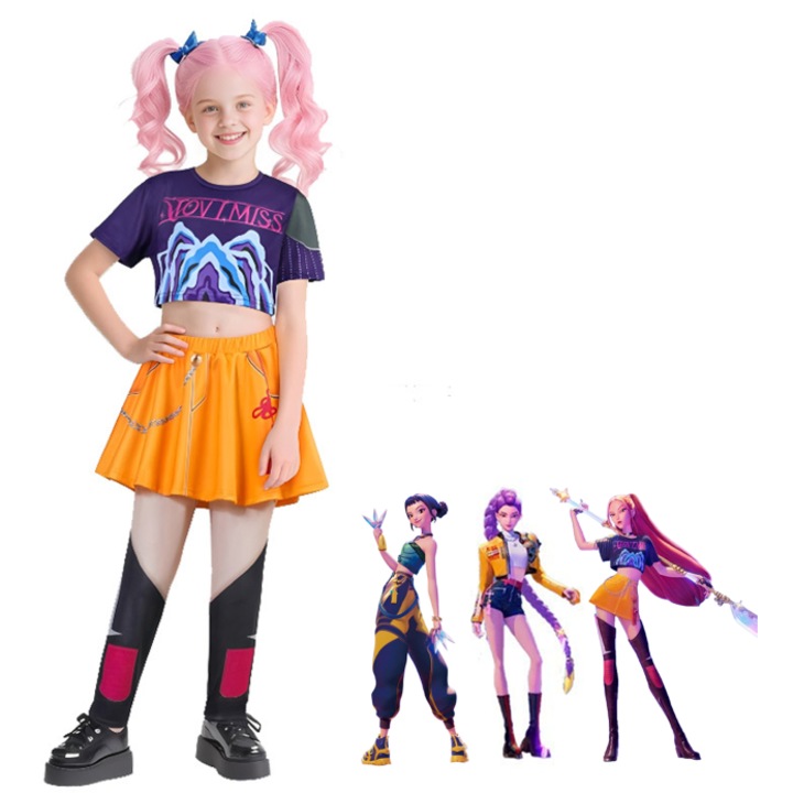 Costum de cosplay K-POP Witcher Girls, Mila, LM-167, 140cm