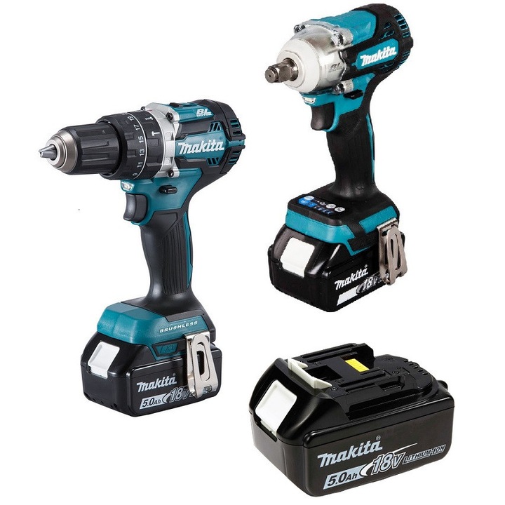 Masina de gaurit, Makita, 18V, Negru