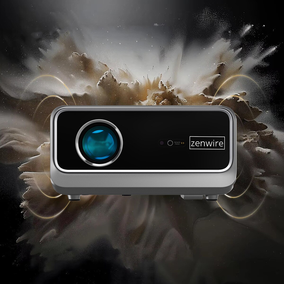 Proiector Zenwire PrimeView G60, Full HD 1920x1080, 1300 ANSI, WiFi 6 ...