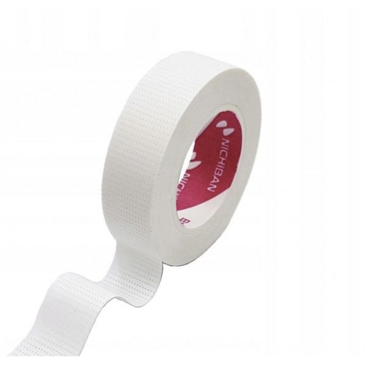 Перфорирана лента за мигли, 1,2 см x 9 м, хипоалергенна, комплект