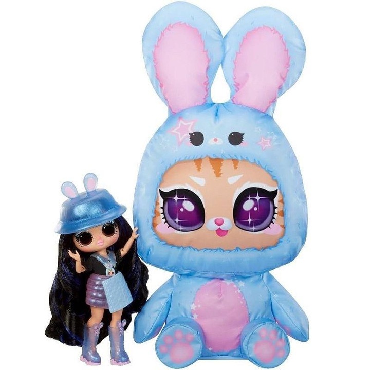 Papusa L.O.L. Surprise Tweens Costume Surprise, Emma Emo, costumul turcoaz, accesorii incluse, set