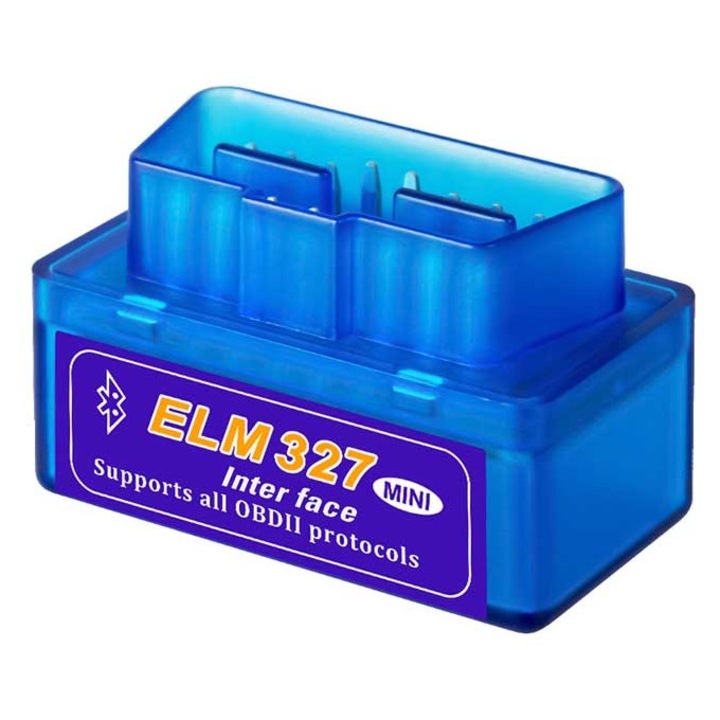 Interfata Diagnoza Auto OBD2 ELM327 Mini Bluetooth, compatibil Windows/Android/IOS