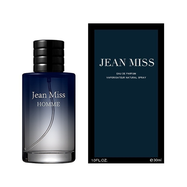 Férfi parfüm, JEAN MISS, klasszikus, fás, 30 ml