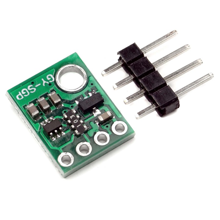 Senzor de calitate a aerului Elektroweb SGP41 VOC NOx, digital, I2C, 3.3-5 V, dimensiuni 13x11mm