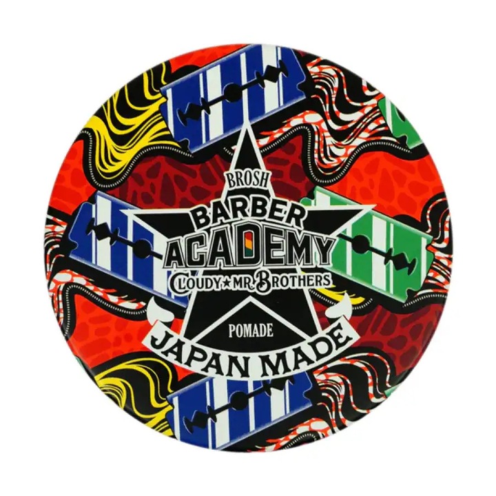 Pomadă de păr Brosh Barber Academy, 115g, fixare puternică, parfum Pineapple Tea, unisex