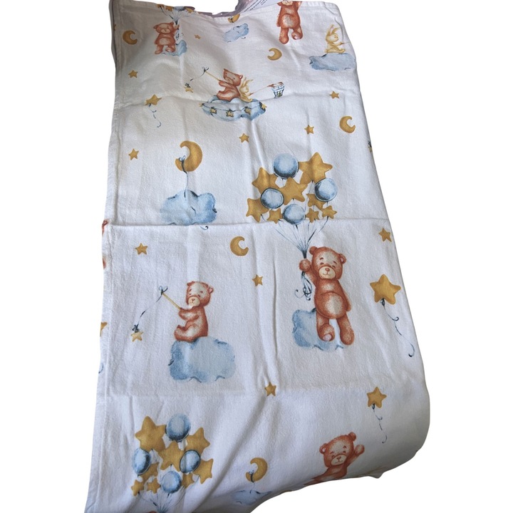 Scutec finet reutilizabil pentru bebeluși, design ursuleți, 1 buc, universal