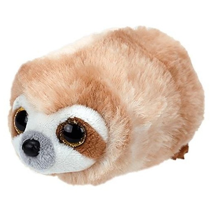 Jucarie de plus Ty 10cm, ochi stralucitori, umplut cu granule