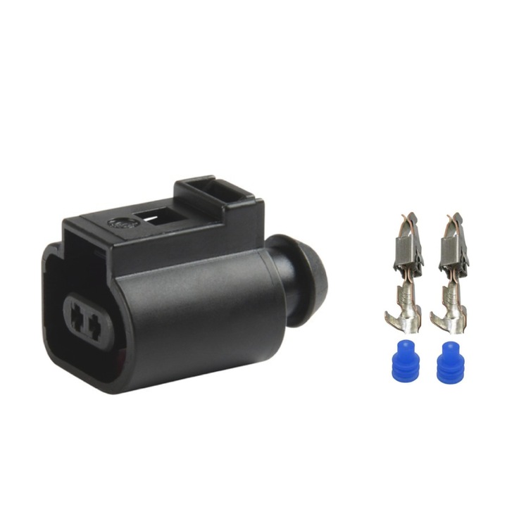 Букса 2 пина ремонт кабелаж код 1J0973702