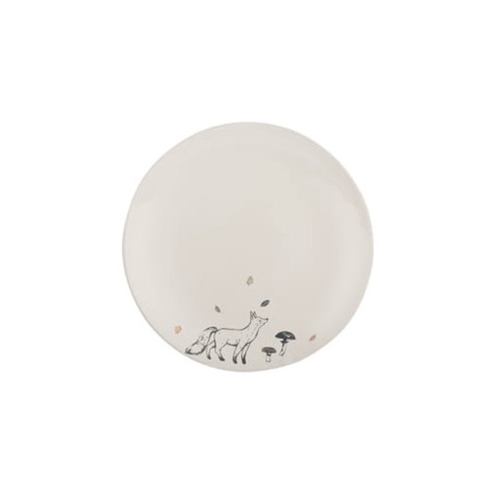 Woodland kerámia tányér, krémszínű, 26,5x2,9cm