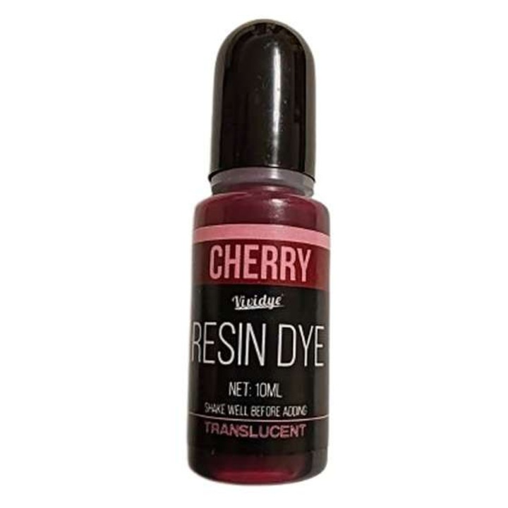 Оцветител череша за епоксидна смола, Vividye, 10 мл