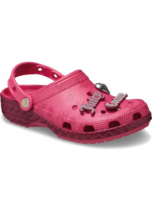 Crocs saboti dama Classic Juicy Couture Clog 210823 roz multicolor marimea 42 43 eu