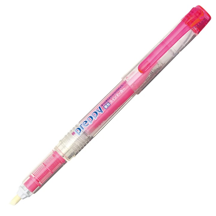 Marker evidentiator reincarcabil Preppy Pink, Platinum Pen