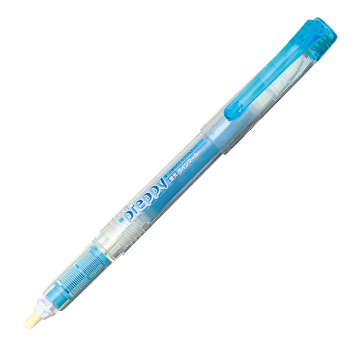 Marker evidentiator reincarcabil Preppy Blue, Platinum Pen