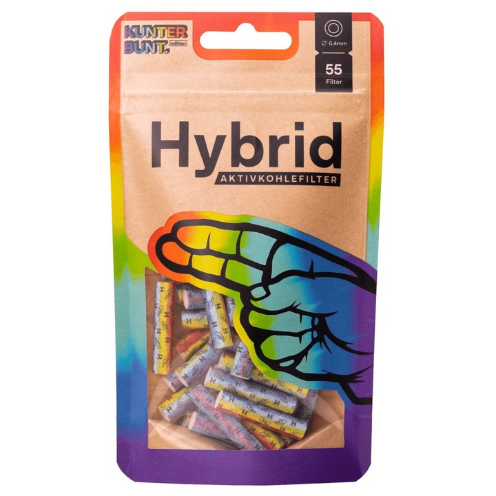 Filtre tutun Hybrid Supreme set 55 bucati