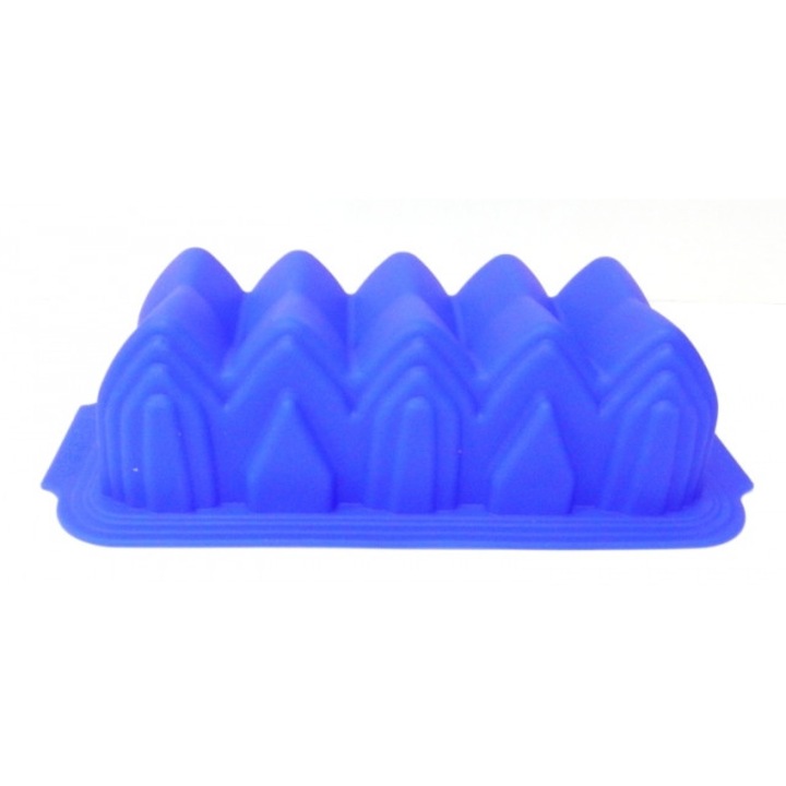 Tava de copt, RHEANA, forma siliconica dreptunghiulara, 14x30cm