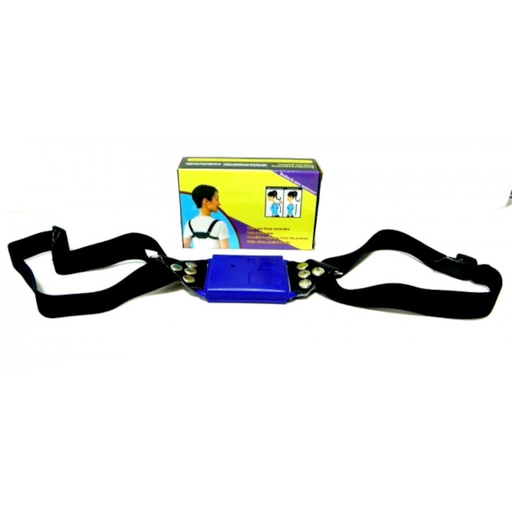 Suport ortopedic, RHEANA, Negru/Albastru