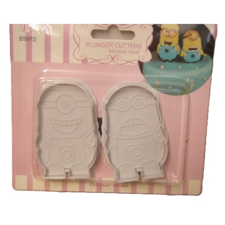 Forme prajituri, RHEANA, Print cu MINIONS