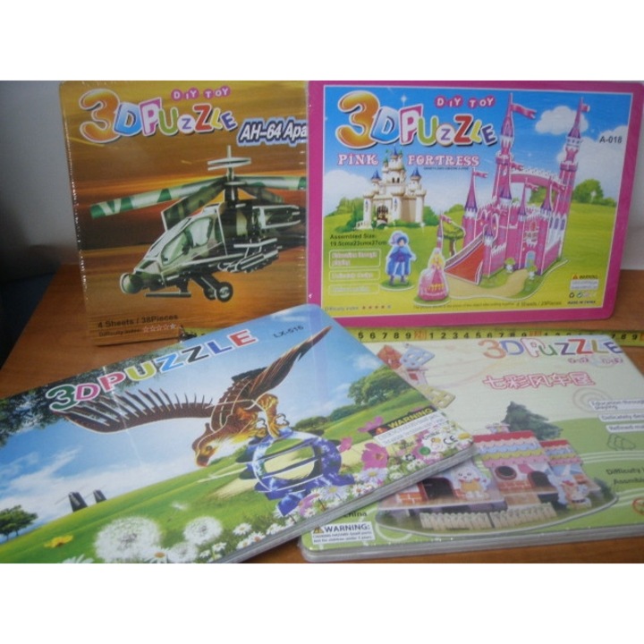 3D Puzzle RHEANA MJ-8445, vegyes