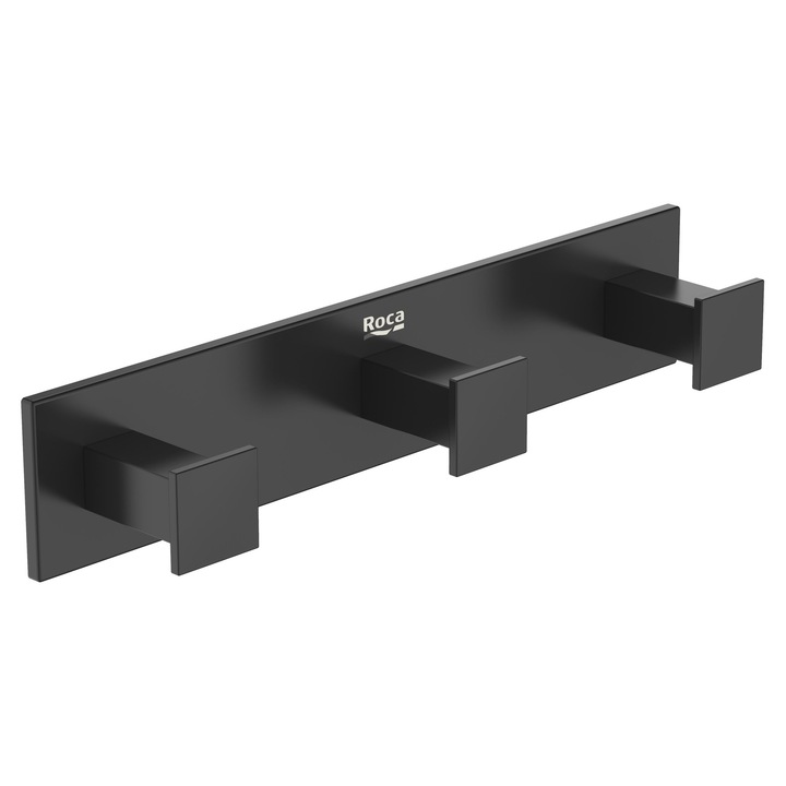 Agatatoare Roca Hotels, pe perete, metal, mat, negru, A817603C40