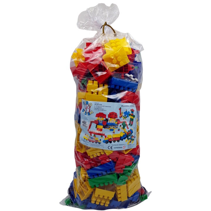 Комплект строителни блокчета, RELAXSTO, многоцветен
