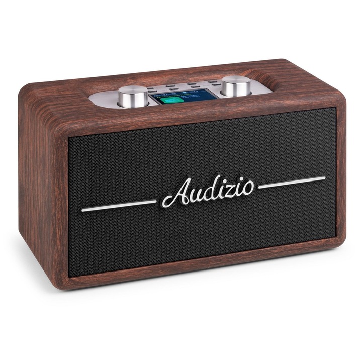 Audizio Tune60 Radio Retro FM, DAB+, Bluetooth – Lemn ânchis