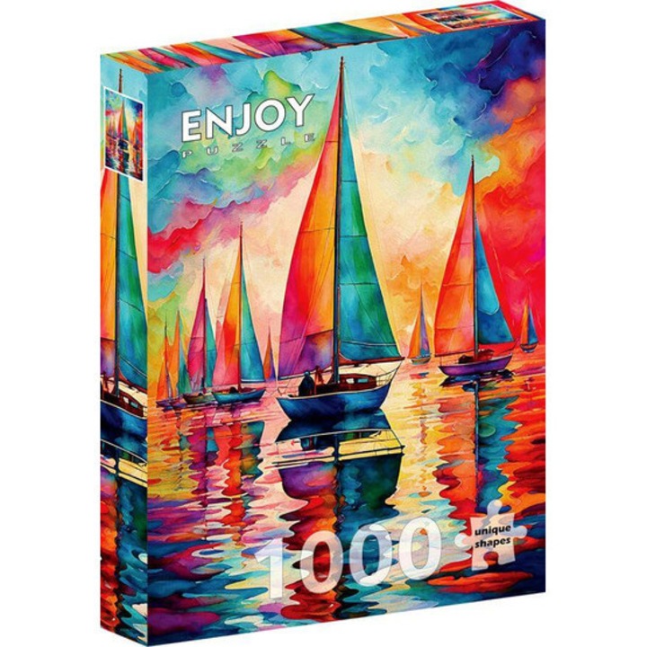 Enjoy 1000 db-os puzzle - Colorful Sailboats (2305)