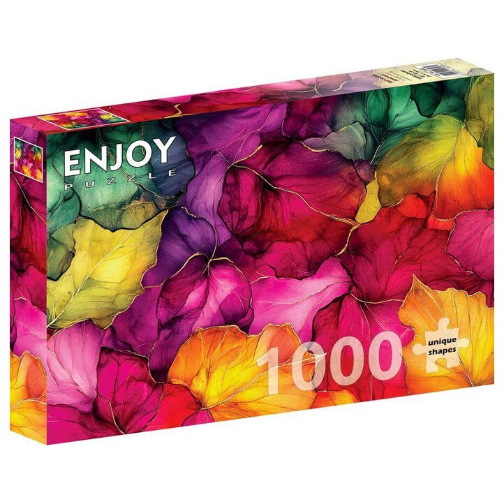 79（The Mind Gift） / ENJOY YOUR TRIP　ザマギ Puzzle 1000 Piese ENJOY - Frunze de toamna abstracte (2308) - eMAG.ro