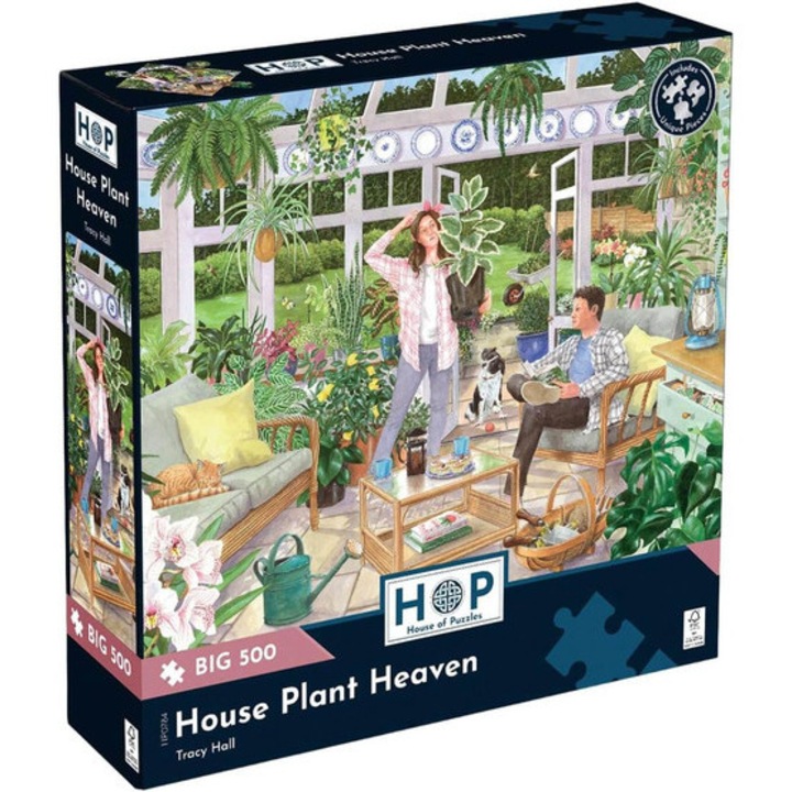 House of Puzzles 500 db-os XXL puzzle - House Plant Heaven (HP0784)